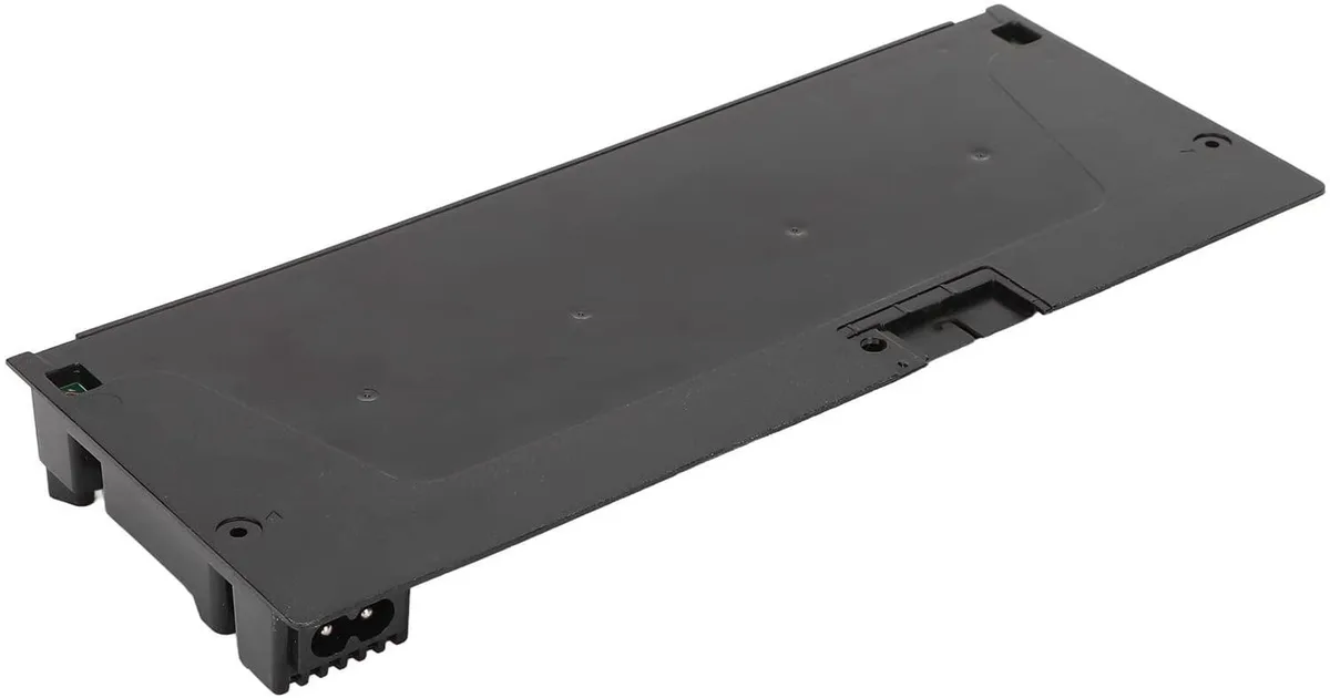 Black rectangular AT power supply unit in ABS plastic with integrated screwdriver for Slim 2100 replacement