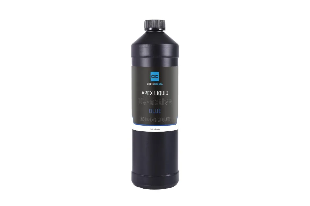Alphacool Alphacool Apex Liquid Blue UV-active coolant 1000ml — photo du produit
