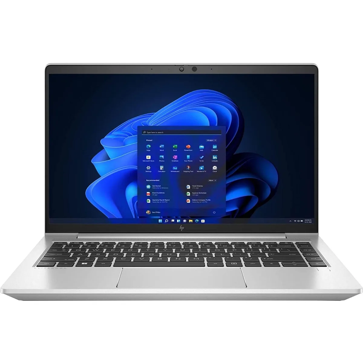 HP HP EliteBook 645 G9 laptop Ryzen 5 PRO 5675U 24 GB DDR4 256 GB SSD 14" FHD Silver — photo du produit