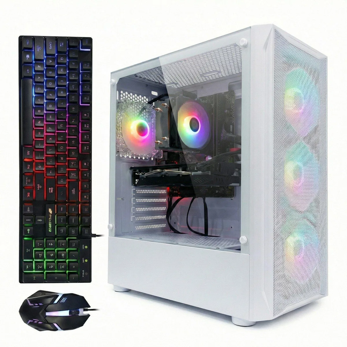 STGAubron STGAubron Gaming Diamond Desktop i7 3.4 GHz 16 GB 512 GB GTX 1660 Ti 6 GB — photo du produit