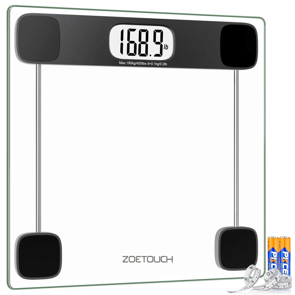  ZOETOUCH 700NA-0014-001 Bath Scale 400lb 11.02in — product photo