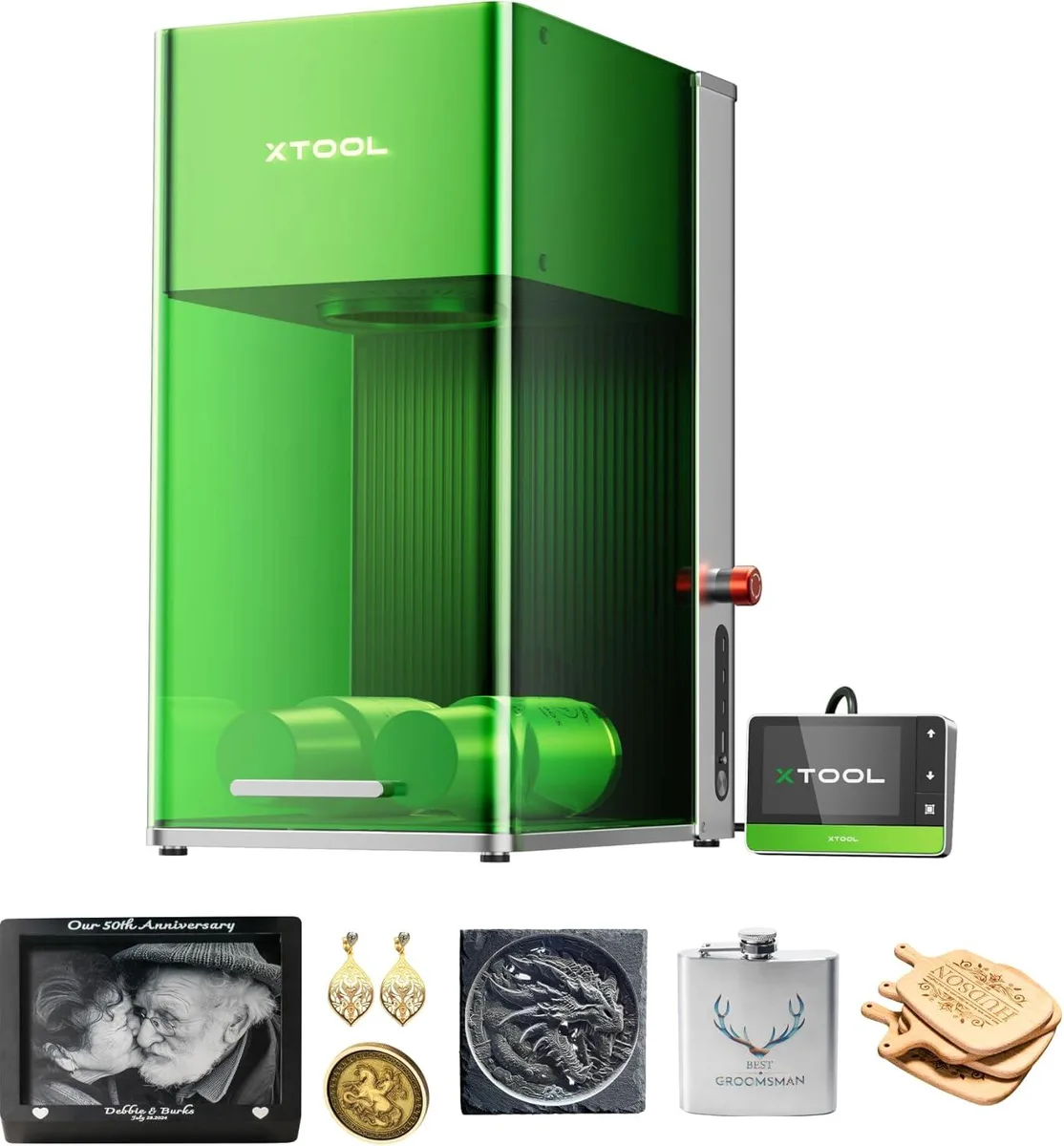 XTOOL XTOOL F1 Ultra 20W Fiber &amp; Diode Laser Engraver — Produktfoto