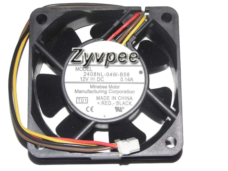 Zyvpee Zyvpee 2408NL-04W-B56 T01 60x20mm 4-pin case fan — תמונת המוצר