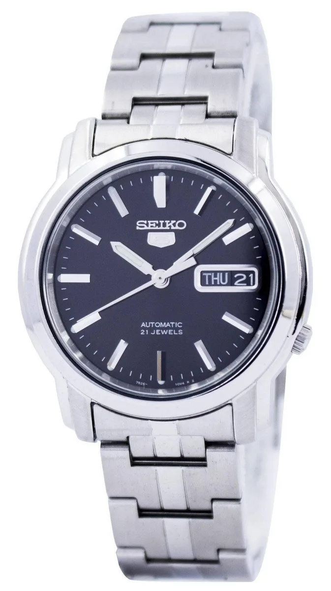 Seiko Seiko 5 Automatic 21 Jewels 38 mm Gold Dial Men's Watch — product photo