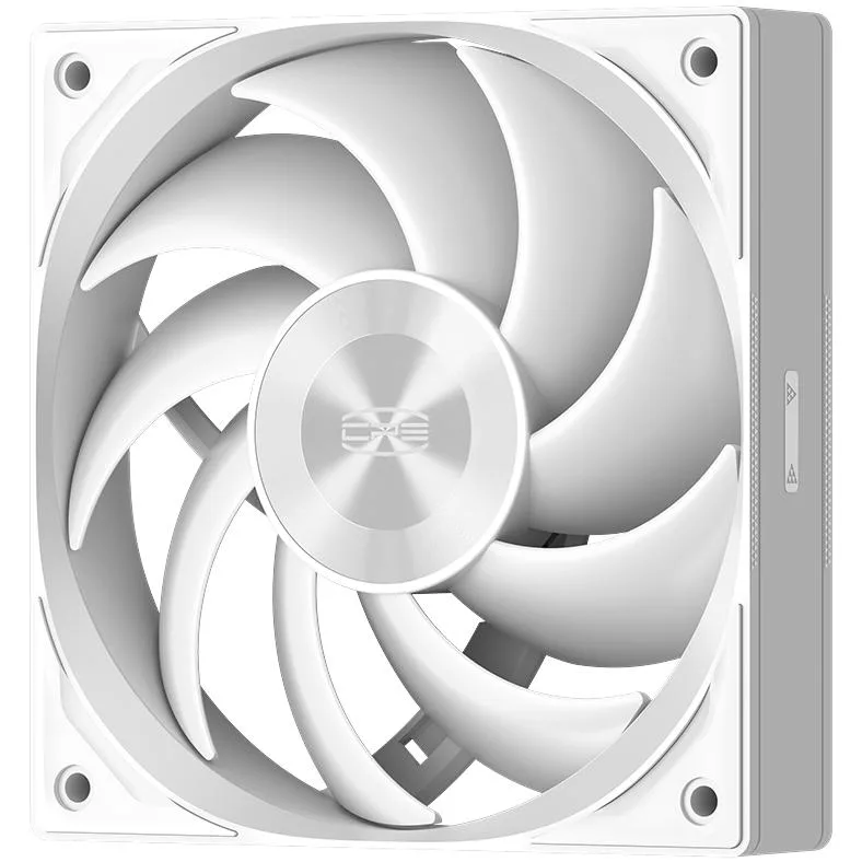 PCCOOLER PCCOOLER F5R120 WH 120mm case fan white — productfoto
