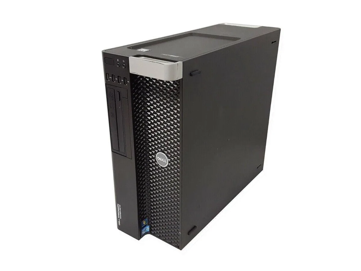 DELL DELL Precision T5810 Xeon E5-1650 v3 3.5GHz 6-Core 32GB DDR4 Quadro M5000 256GB SSD 1TB HDD Win 10 Pro — photo du produit