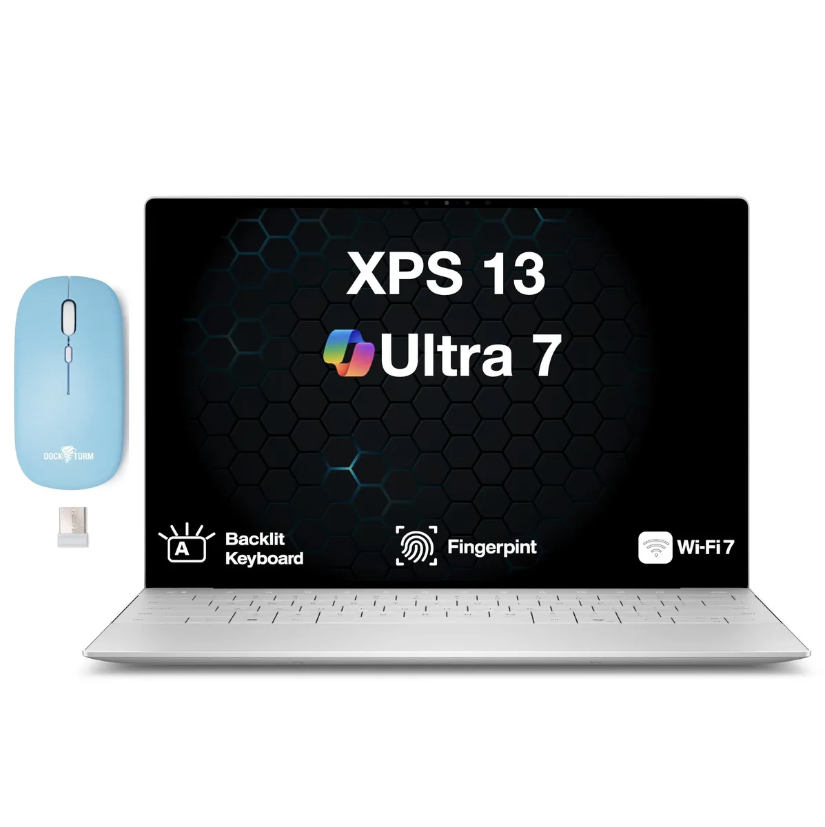 DELL Dell XPS 13 9350 laptop Ultra 7-256V 16GB LPDDR5X 4TB SSD — photo du produit