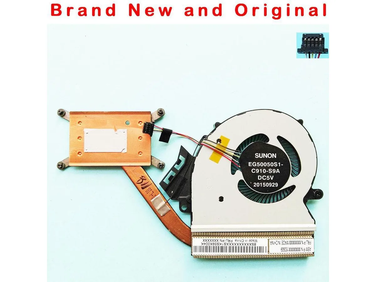 New CPU cooler fan and heatsink for Lenovo Yoga 11E