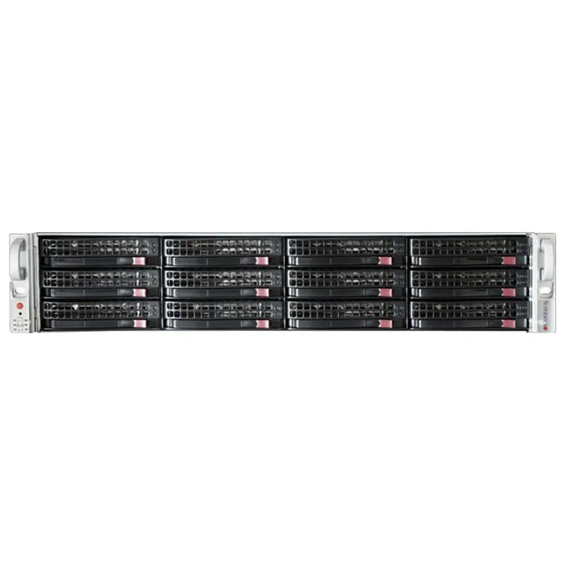 Supermicro Supermicro SYS-6028U-TR4T+ 2U rack server 2x Xeon E5-2697 v4 512GB DDR4 12x 3.5" trays — product photo