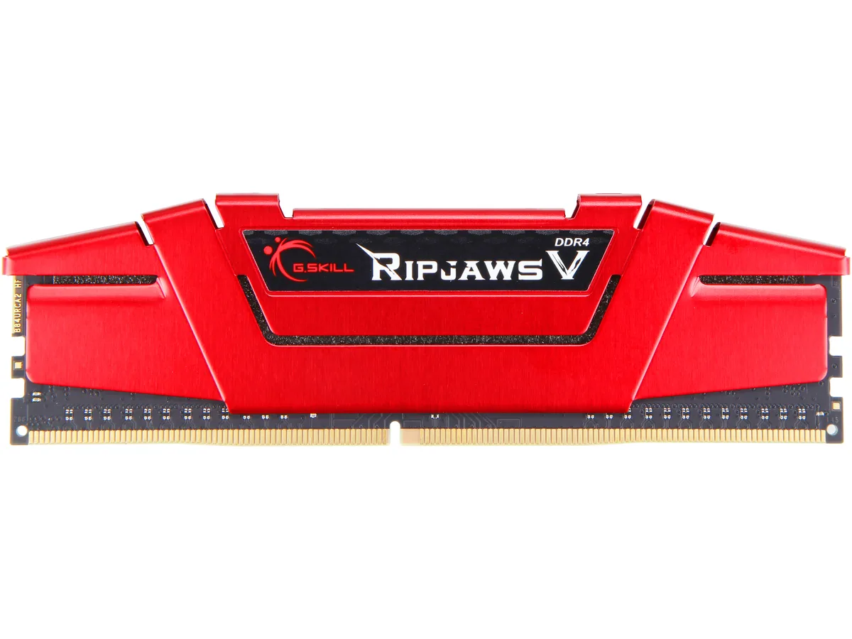 G.SKILL G.SKILL Ripjaws V F4-2666C19S-8GVR 8GB DDR4 2666 CL19 desktop RAM — product photo
