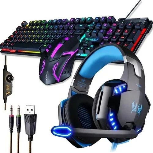 Redragon RX250 Gaming Keyboard, Mouse & Headset Bundle — 商品写真