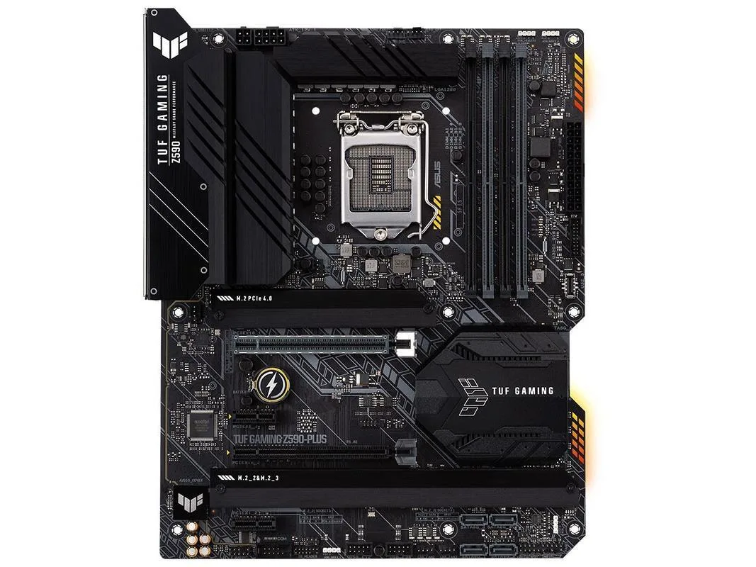 ASUS ASUS TUF GAMING Z590-PLUS LGA 1200 Intel Motherboard — photo du produit
