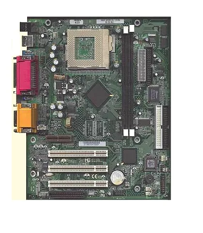 BCM BCM IN810EP Intel motherboard 810E Socket 370 133 MHz SDRAM 512 MB Micro ATX — product photo