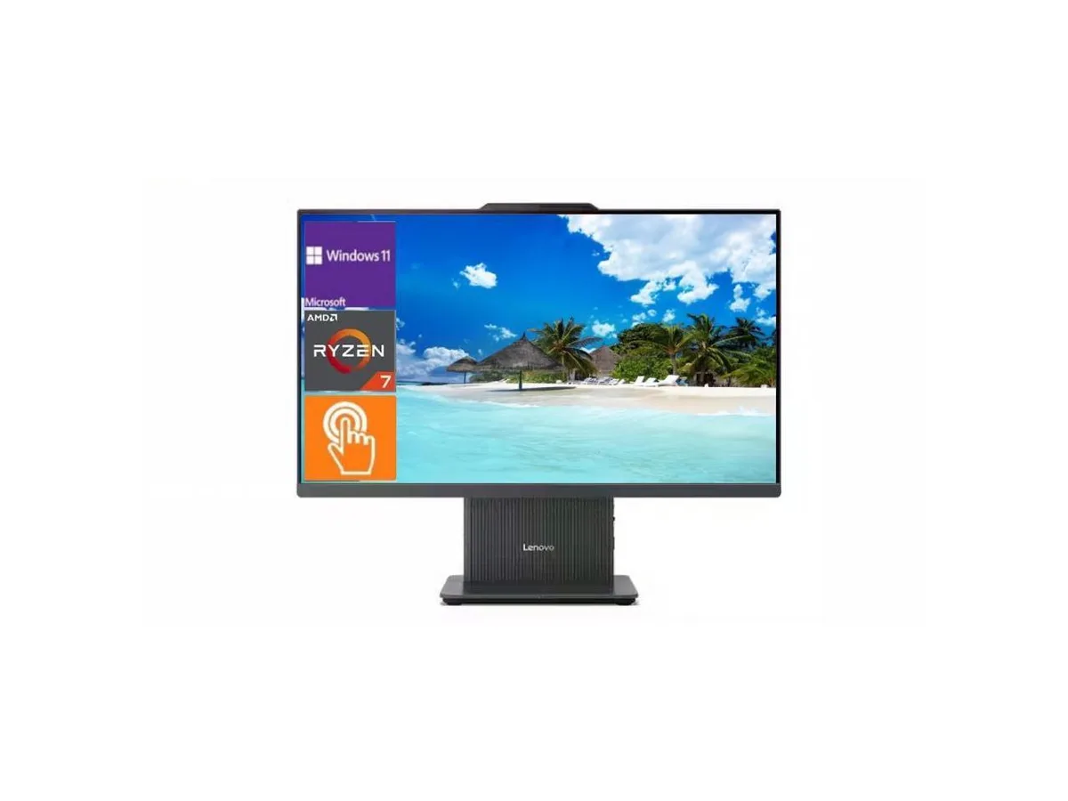Lenovo Lenovo IdeaCentre All-in-One PC 27" Touch Ryzen 7 7735HS 32GB DDR5 1TB NVMe Windows 11 Pro — 商品写真