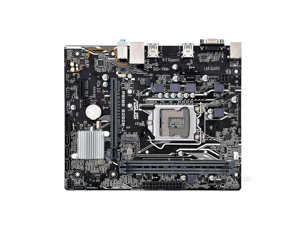 Green Micro ATX motherboard with silver LGA 1151 socket and black DDR4 slots