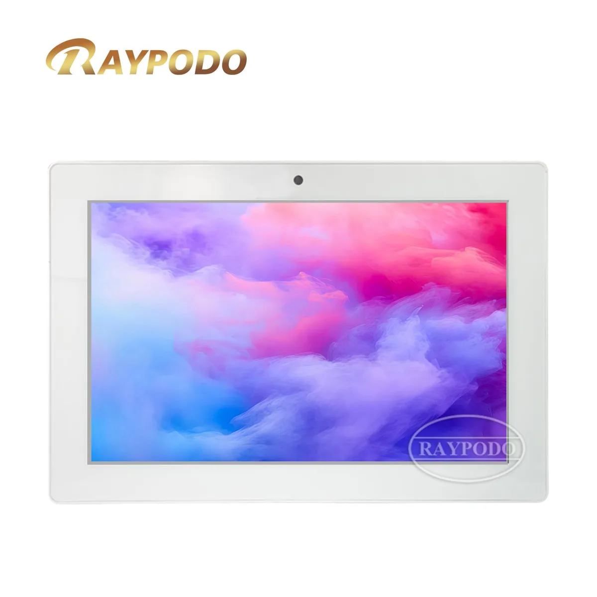 RAYPODO RAYPODO 10.1" RK3568 2GB 16GB Android 11 White PoE Tablet — 제품 사진