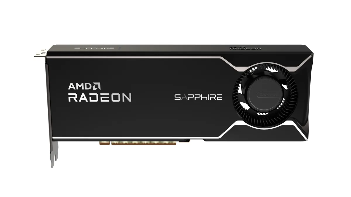 Sapphire Tech Sapphire Tech AI PRO Radeon R9700 32358-01-20G 32GB GDDR6 workstation graphics card — product photo