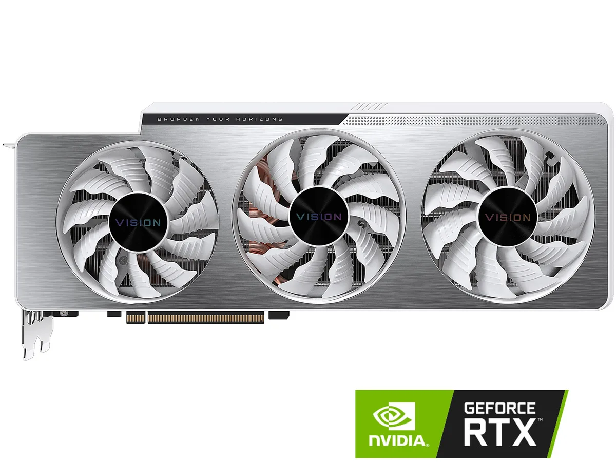 GIGABYTE GIGABYTE GV-N307TVISION OC-8G GeForce RTX 3070 Ti 8GB graphics card — fotografie produktu