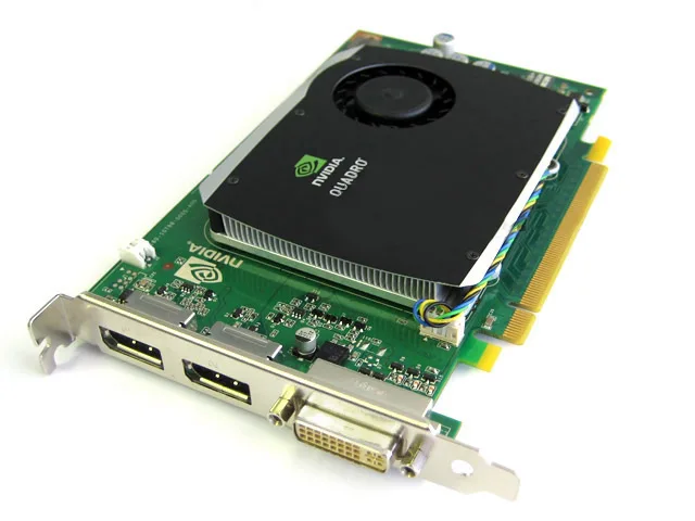 NVIDIA NVIDIA Quadro FX 580 512MB GDDR3 Dell R784K graphics card — photo du produit