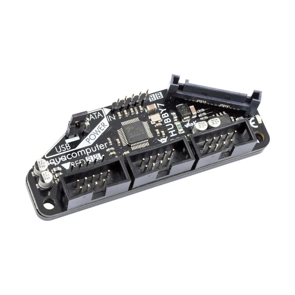 Aquacomputer Aquacomputer HUBBY7 Internal USB 2.0 Hub 7-Port SATA 53230 — ภาพสินค้า