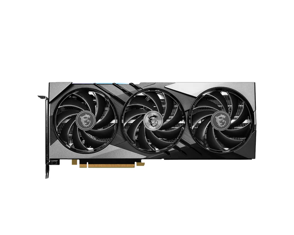MSI MSI Gaming GeForce RTX 4070 Ti GAMING X SLIM 12G graphics card — photo du produit