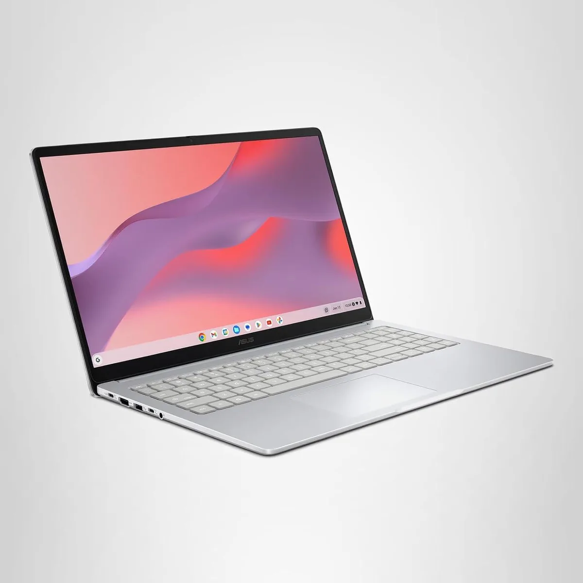 ASUS ASUS Chromebook CX15 laptop, Intel N50, 15.6" FHD, 8GB LPDDR5, 128GB, Pure Grey — photo du produit