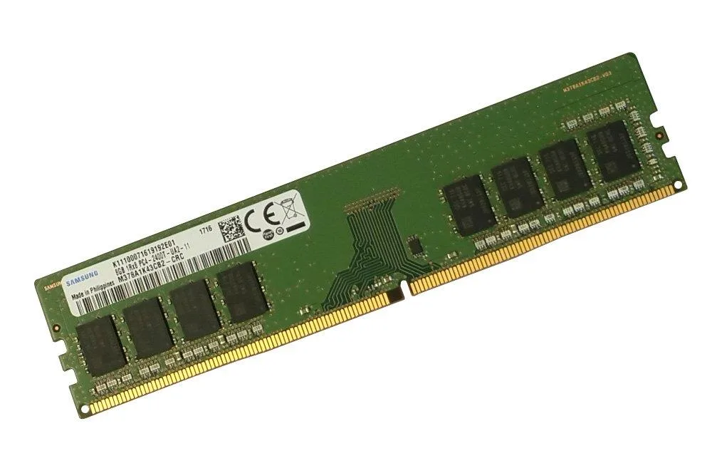 SAMSUNG SAMSUNG 8GB DDR4 2400MHz CL15 288-Pin DIMM M378A1K43CB2-CRC desktop RAM — photo du produit