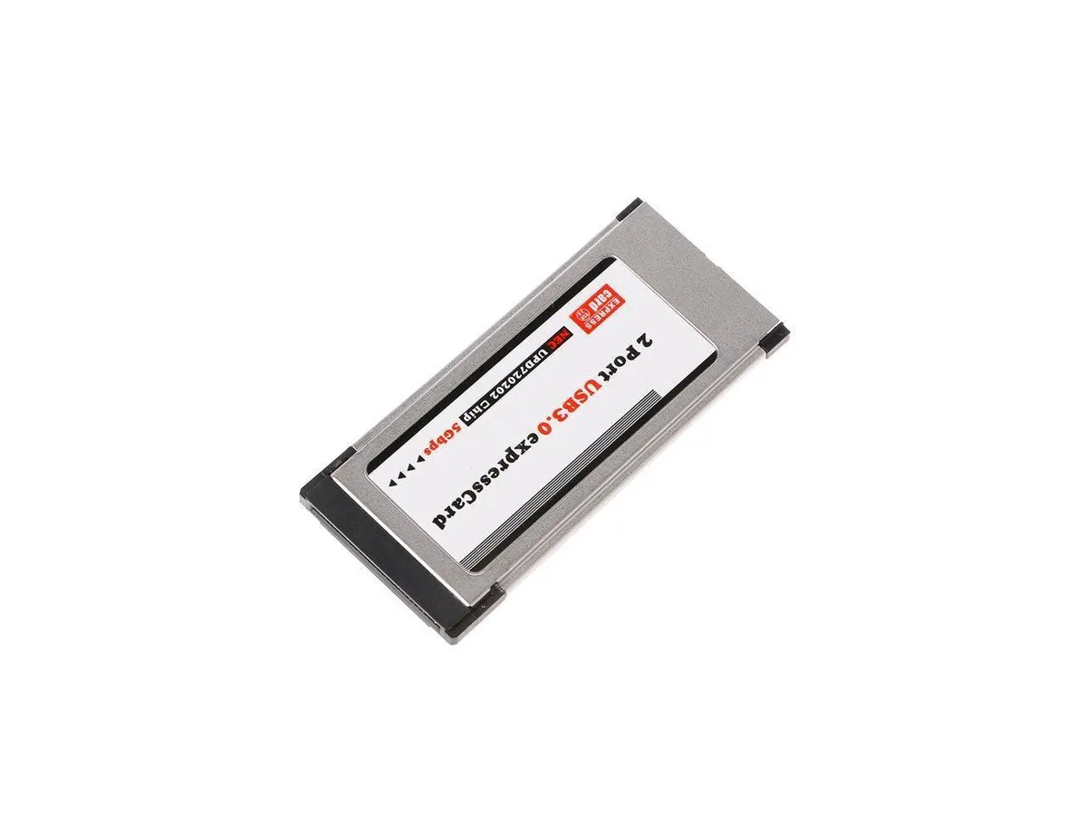 BONAEVER BONAEVER ExpressCard 34mm to USB 3.0 2-Port Adapter — снимка на продукта