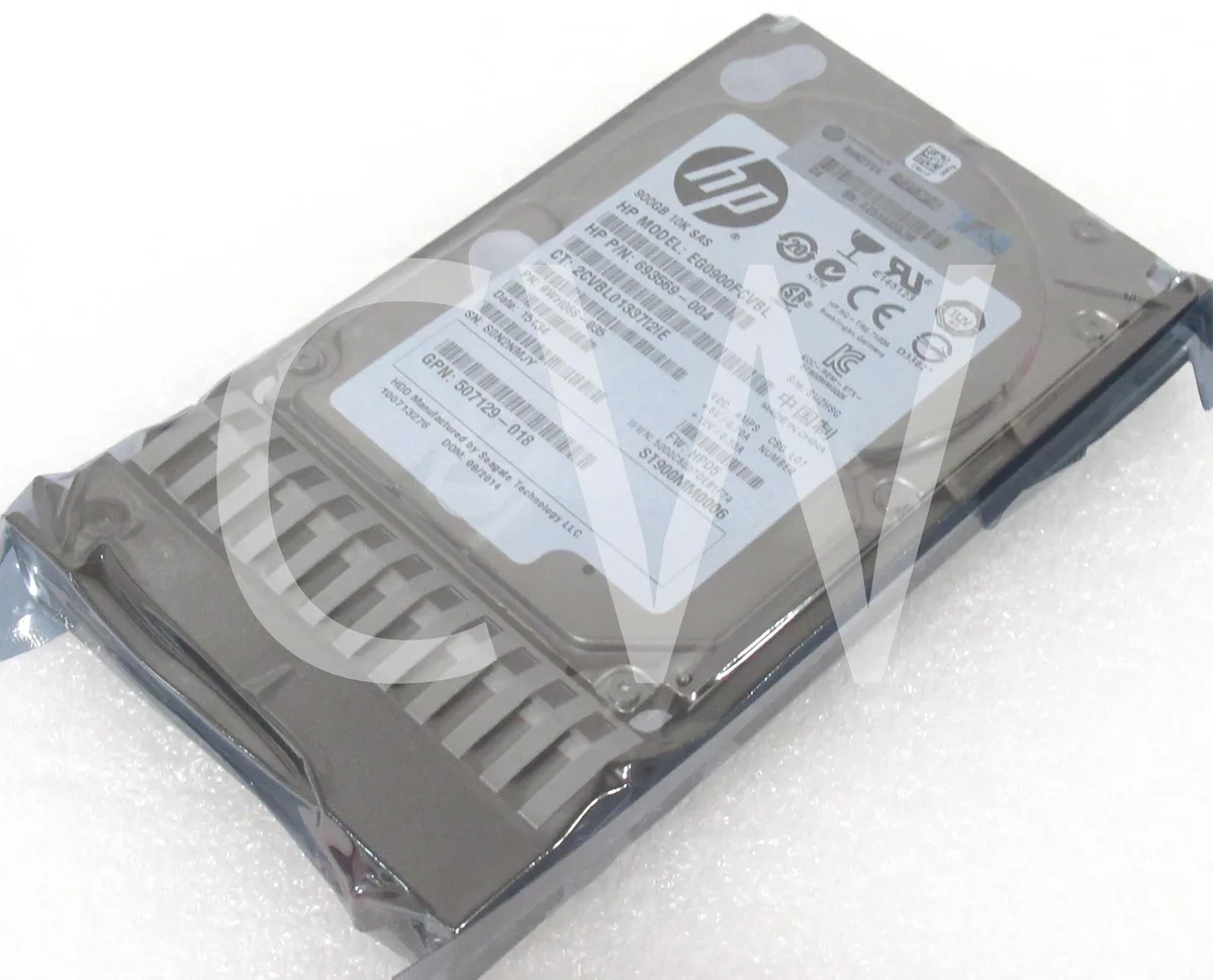 HP HP EG0900FCVBL 900GB 10000RPM 2.5" SAS internal hard drive — 商品写真