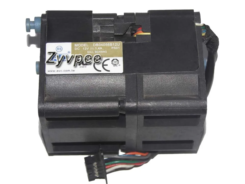 Zyvpee Zyvpee DB04056B12U 40x56mm 12V 1.4A 8-pin 2-ball server case fan — 商品照片