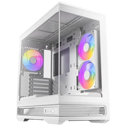 Antec Antec C2M ARGB White Micro-ATX PC Case — product photo