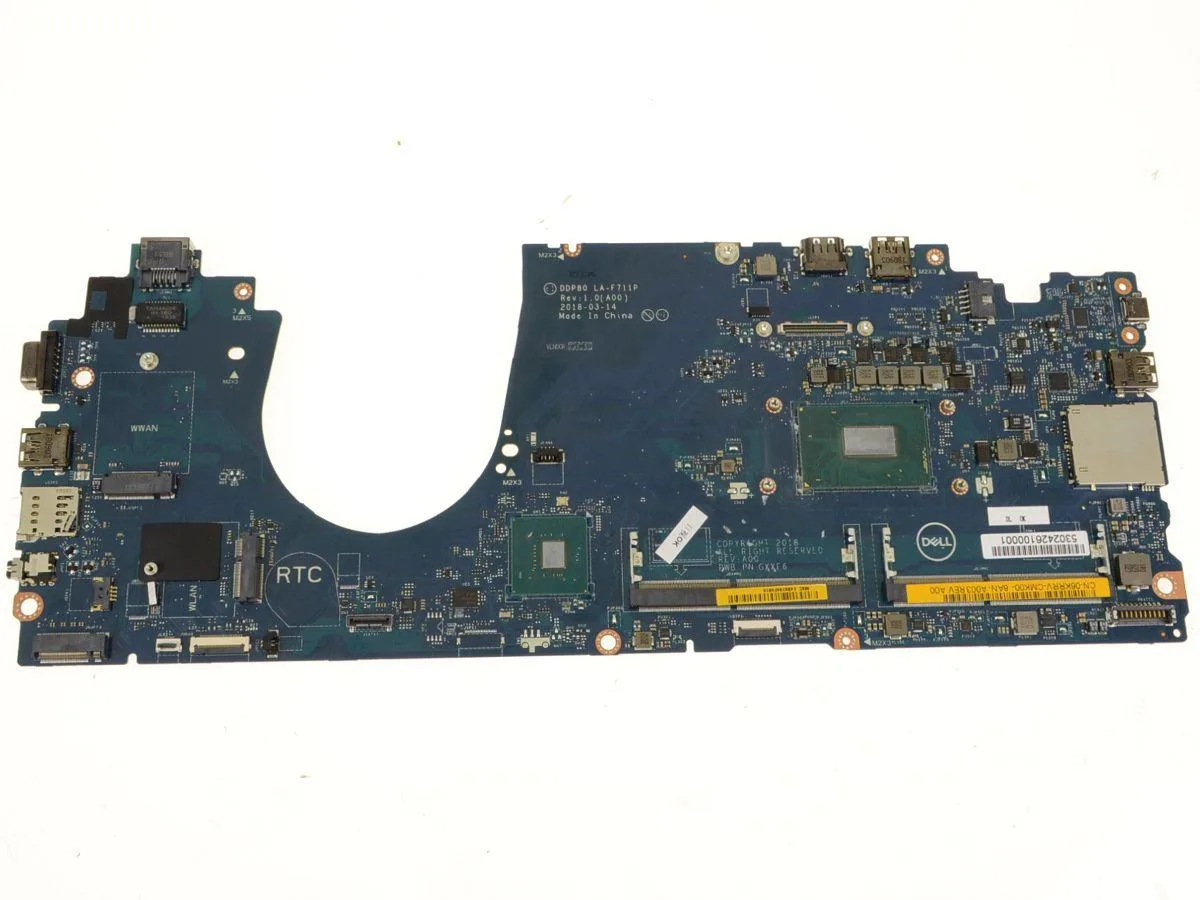 DELL DELL Latitude 5591 Motherboard Intel i7-8850HV 2.6GHz 6KRRV — 商品照片