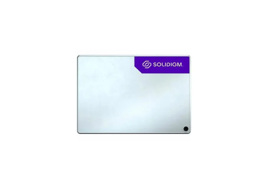 A silver 2.5 inch Sata solid state drive with a metal casing