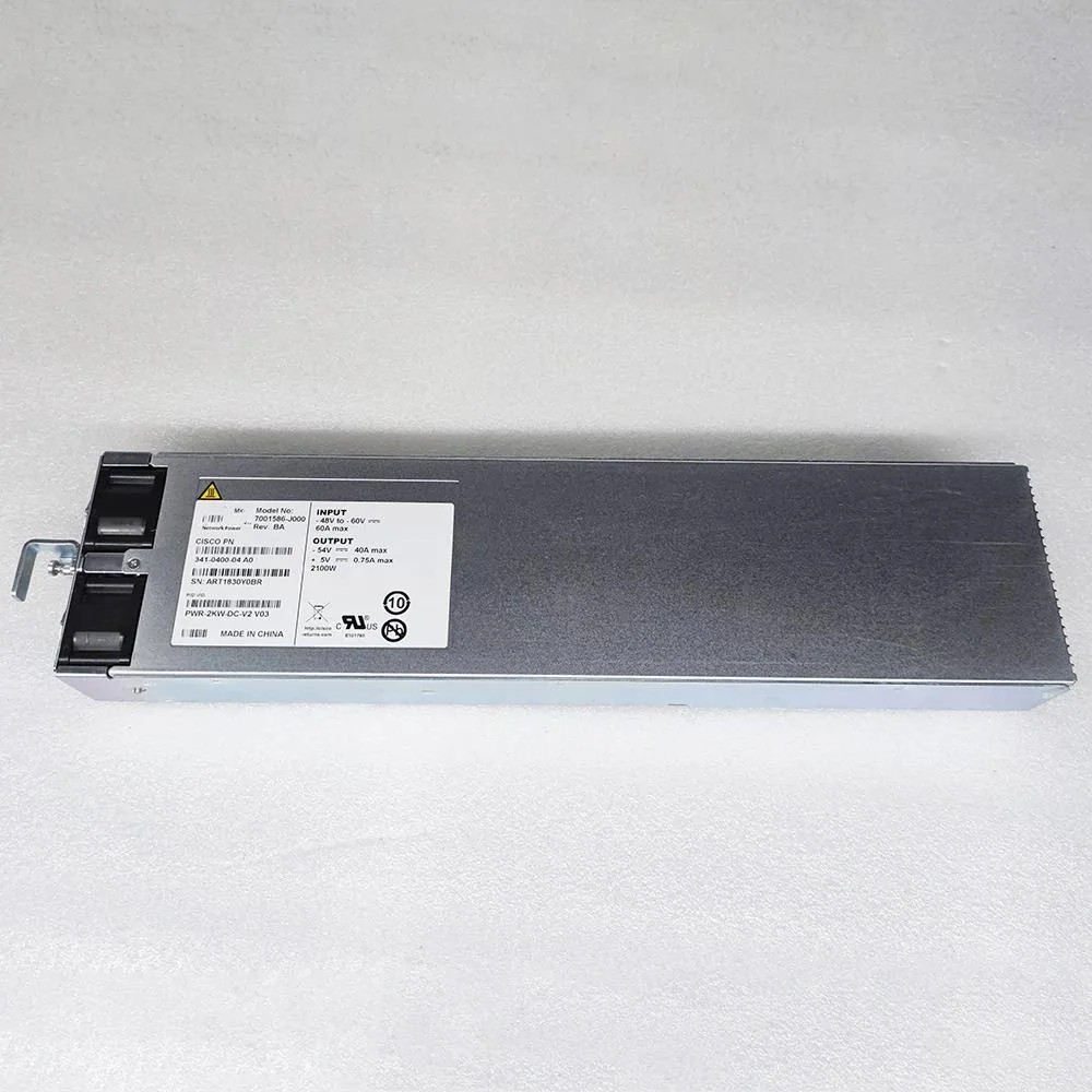 Rectangular metal ATX power supply unit, matte finish, model 341-0400-04, 2000W