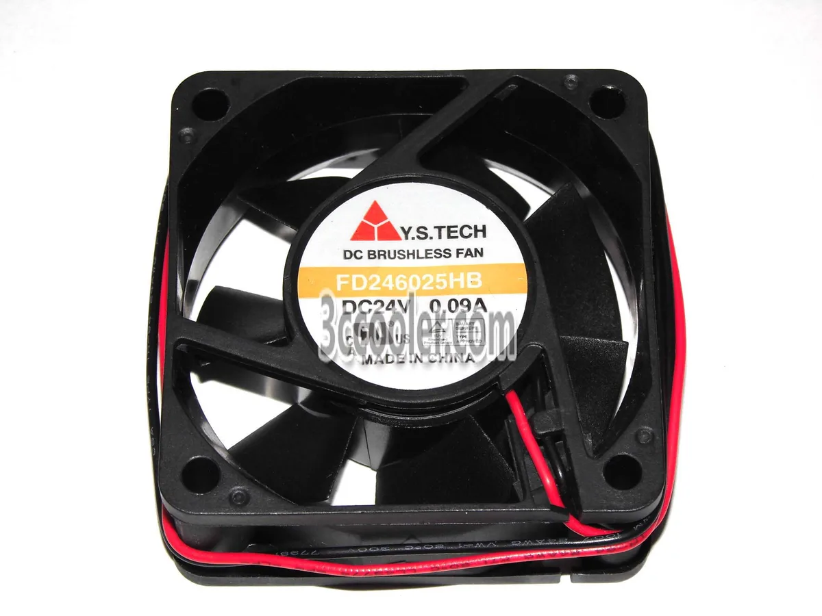 OEM Industries OEM Industries FD246025HB 60mm 24V 0.09A 2-wire CPU cooler — fotografia produktu