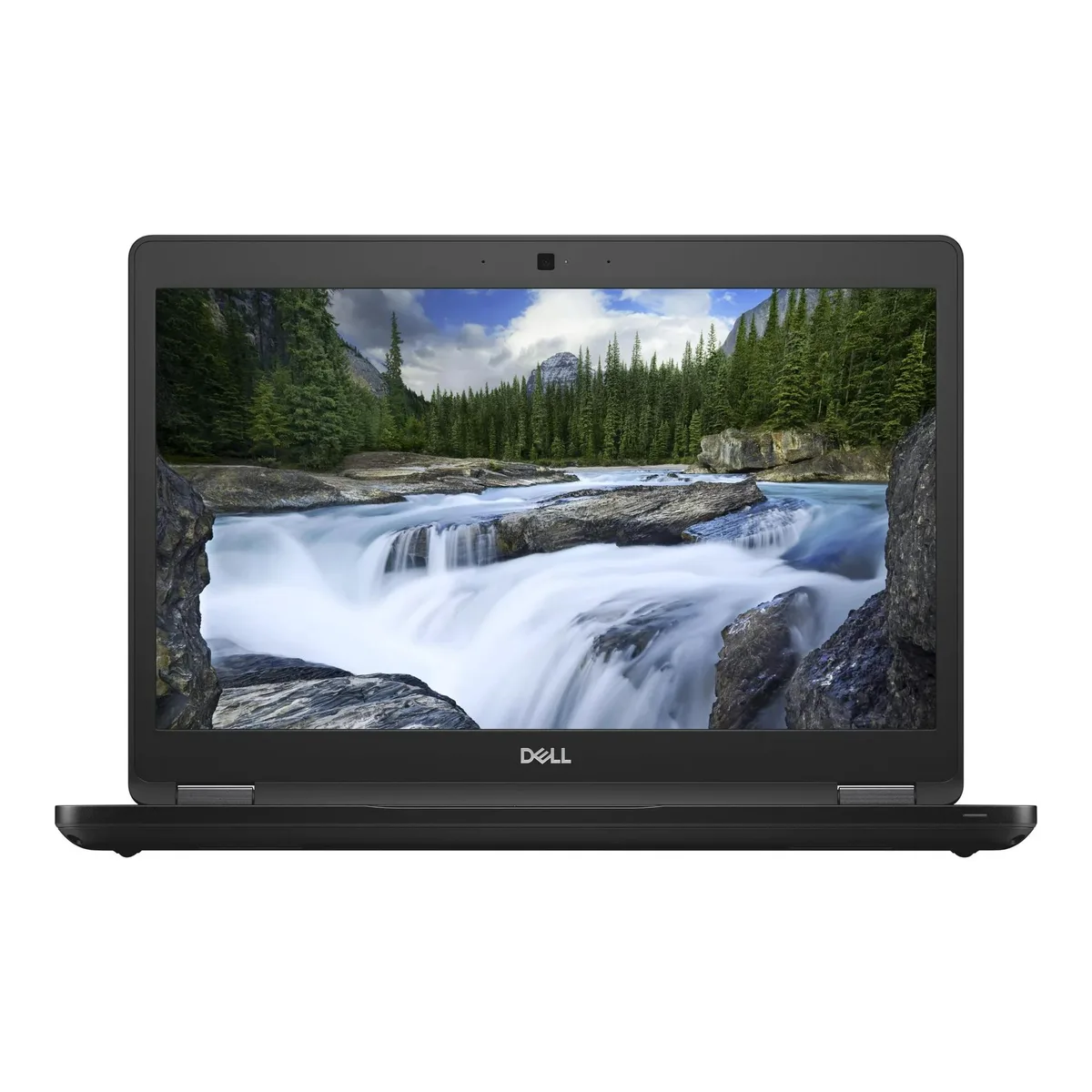 Black Dell Latitude 5490 14 inch laptop closed