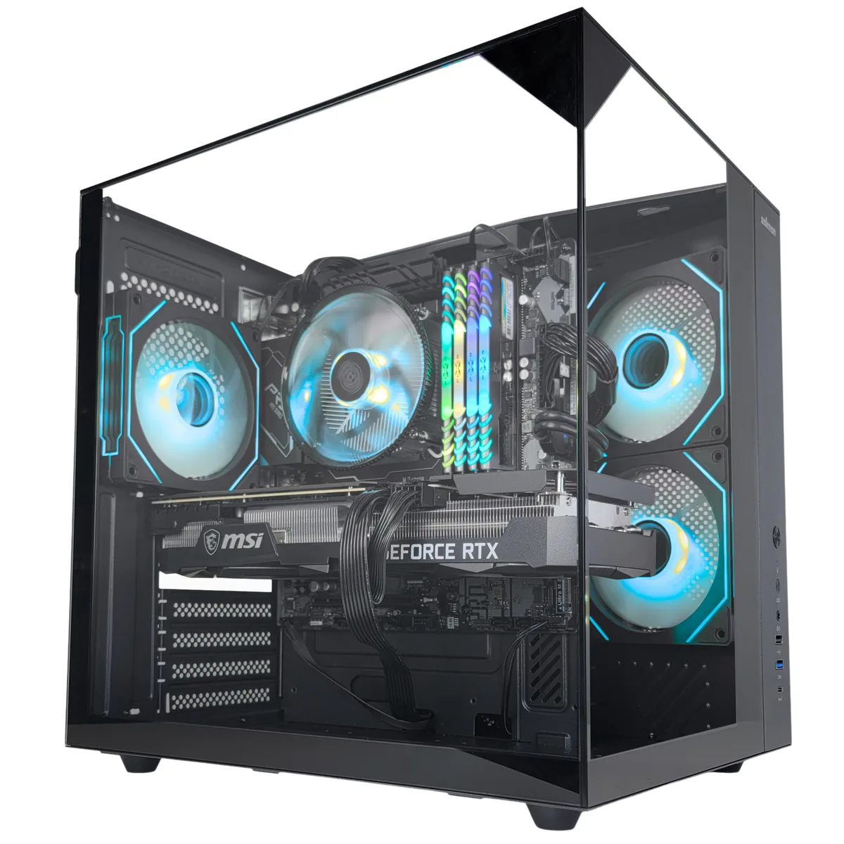 GRI GRI Gaming PC Ryzen 7 7700X RTX 5060Ti 8GB 16GB DDR5 1TB NVMe — fotografie produktu