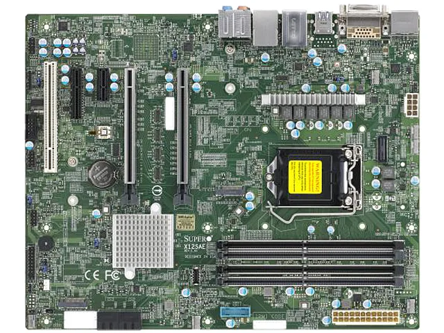 Supermicro Supermicro MBD-X12SAE-O server motherboard LGA 1200 DDR4 2933 128GB — produktfoto