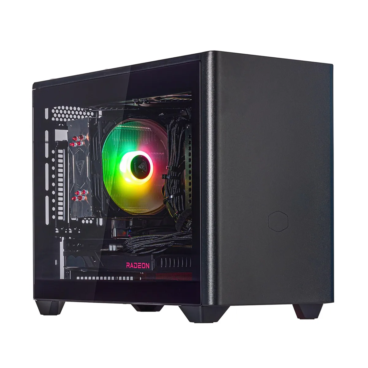 Velztorm Velztorm Minixa Gaming PC Ryzen 5 5600X RX 9070 XT 64GB DDR4 1TB Win 11 Home — photo du produit