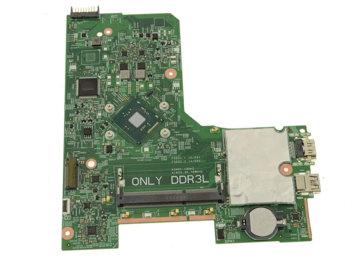 DELL DELL Intel Motherboard V0D1T for Inspiron 14 3452 / 15 3552 passive cooling with N3710 1.6 GHz — photo du produit