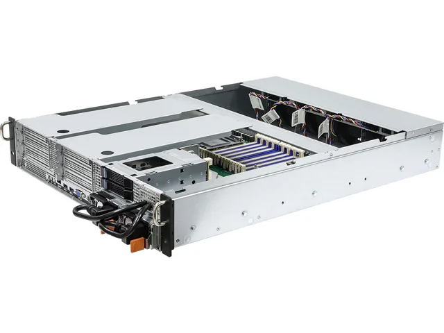ASRock Rack ASRock Rack 2U2E-F/ROME2 2U barebone server dual SP3 16+16 DDR4 3200 2 NVMe bays — fotografija proizvoda