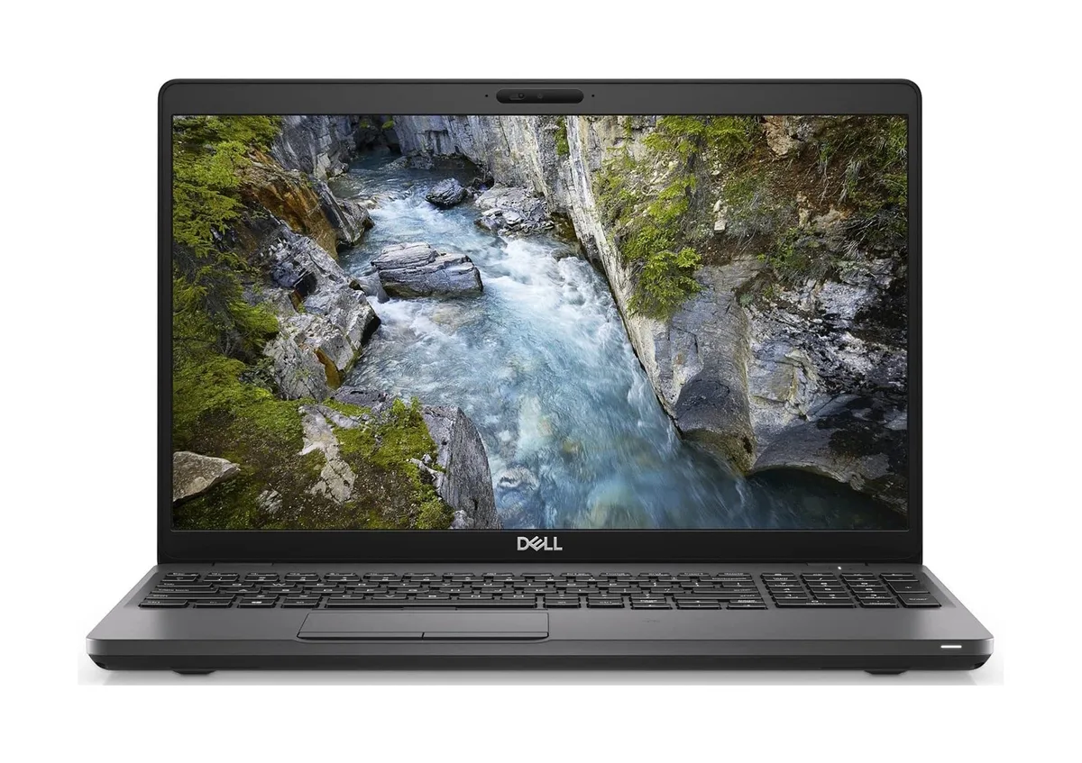 Dark grey Dell Precision 3541 laptop, 15.6 inch non-touch screen, Grade A condition