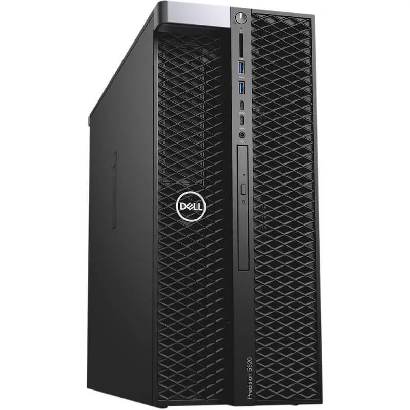 DELL DELL Precision T5820 Workstation Xeon W-2133 3.6GHz 32GB DDR4 1TB NVMe GeForce 210 — 제품 사진