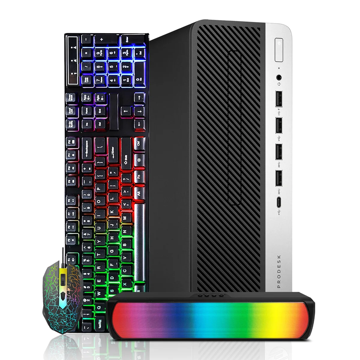 HP HP ProDesk 600 G4 SFF i5-8500 16GB DDR4 2TB SSD Windows 11 Pro desktop PC — product photo