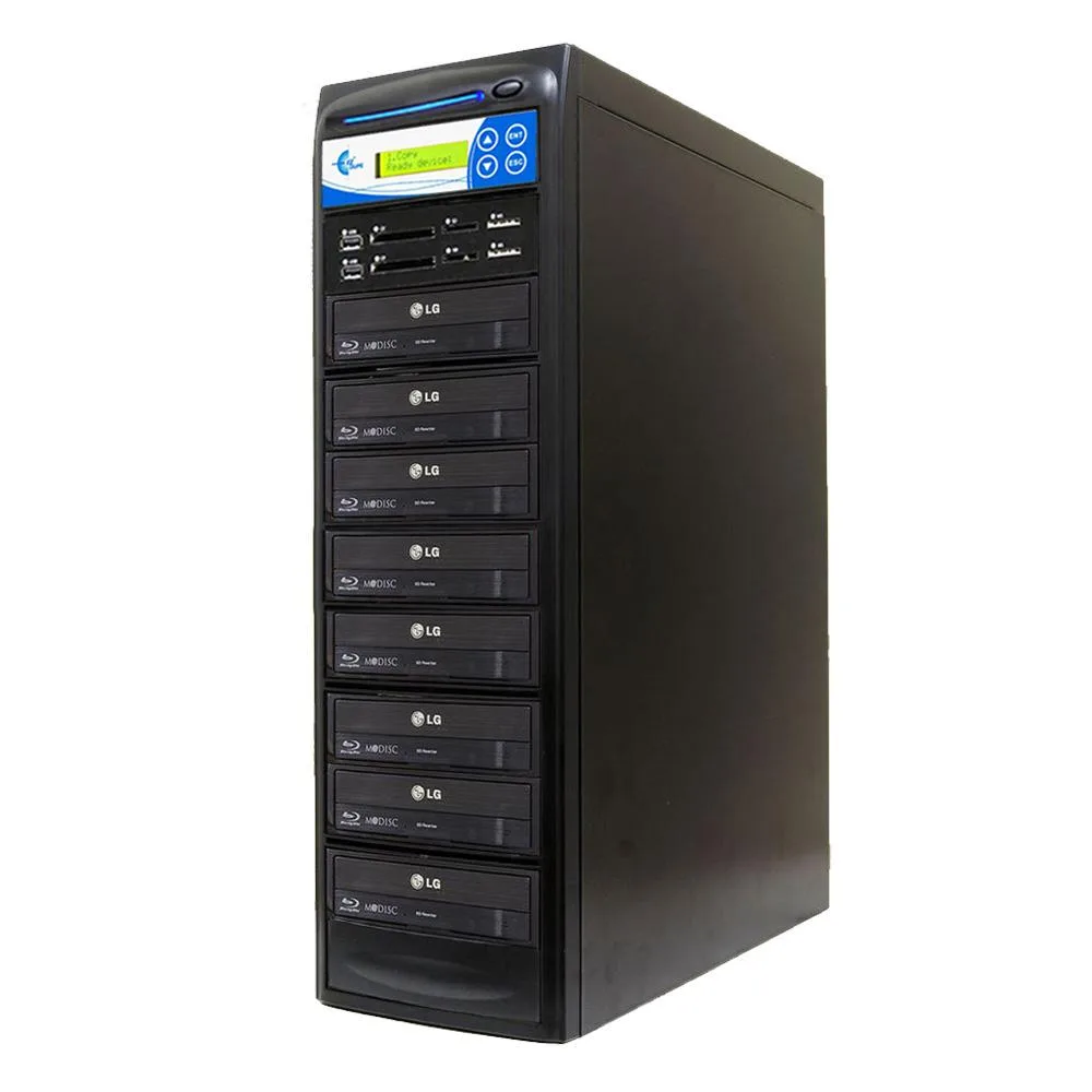 EZ Dupe, Inc. EZ Dupe, Inc. Media Mirror Plus BD M1007-SSPBD Duplicator 1 to 7 — fotografija proizvoda