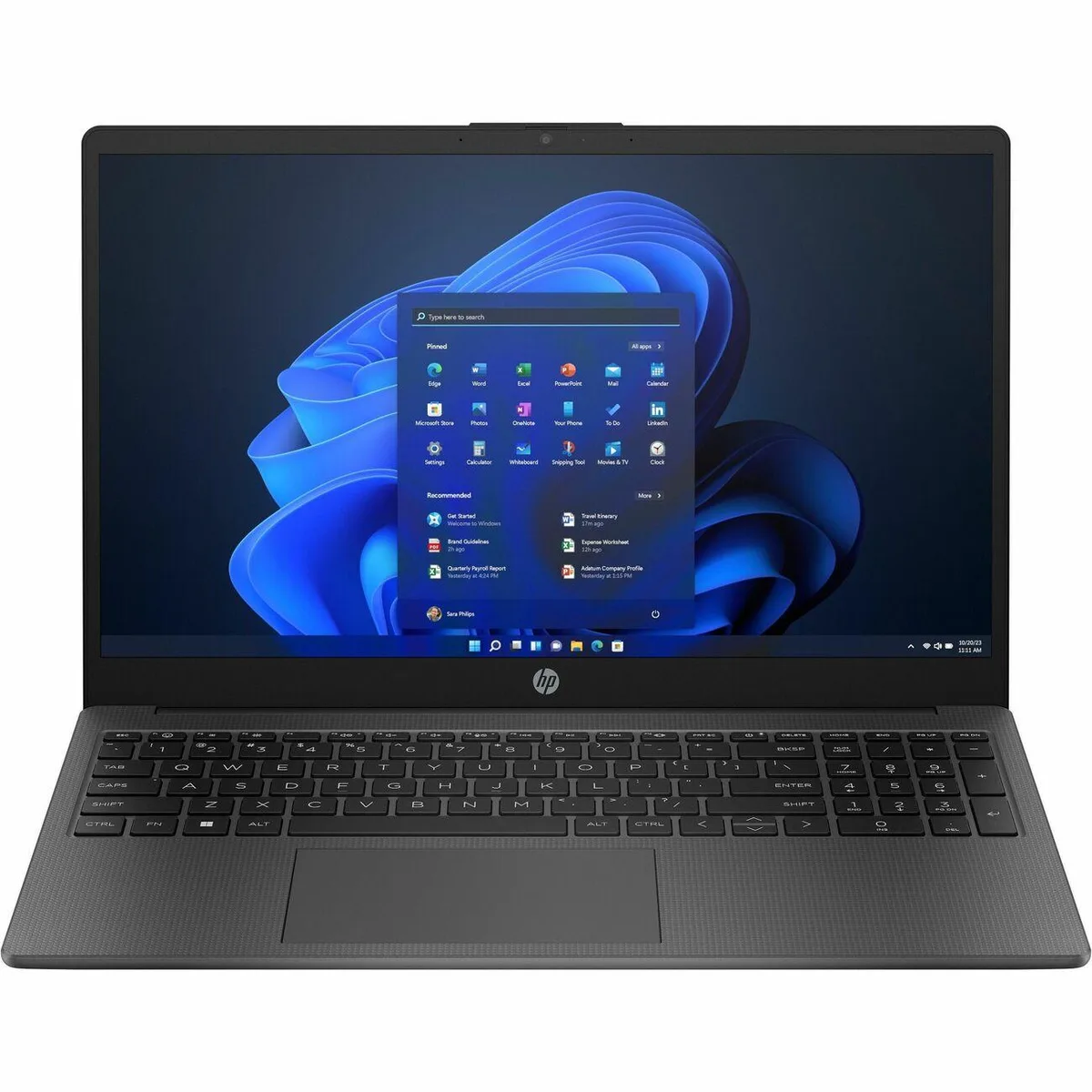 HP 255 G10 laptop in Dark Ash Silver finish