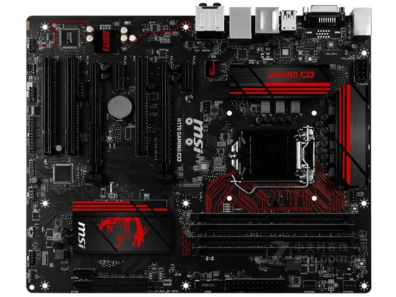 MSI MSI H170 GAMING M3 Intel motherboard — product photo