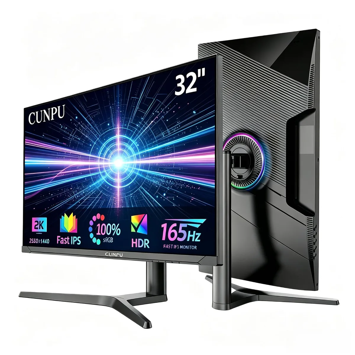 LiteVis LiteVis M32U2165A 32" 2560x1440 165Hz IPS gaming monitor — product photo