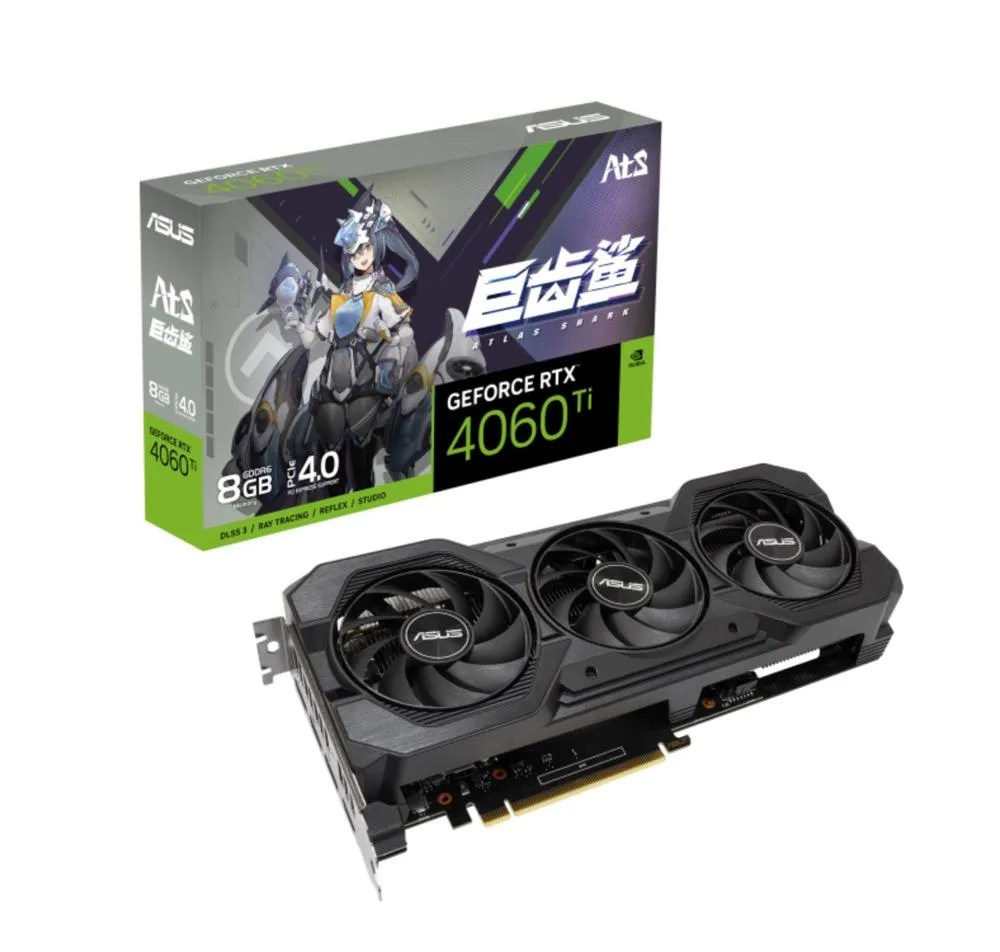 ASUS ASUS ATS GeForce RTX 4060 Ti 8GB graphics card — 商品照片
