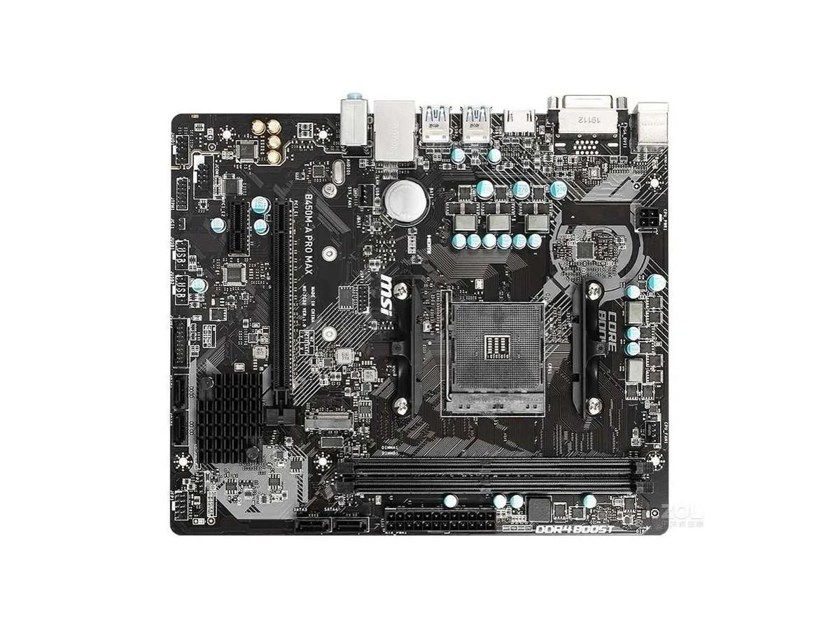 MSI MSI B450M-A PRO MAX AMD motherboard — photo du produit